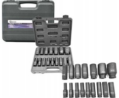 Geko Rinkinys nasadek udarowych długich 1/2'' 10-32mm 16szt. (5)