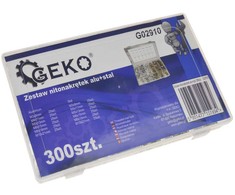 Kniedės Geko U02910; 300 vnt.