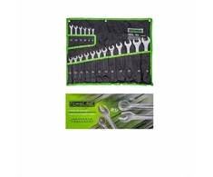 Geko Rinkinys plokščių dvikilpių veržliarakčių 18el. (8-32mm)