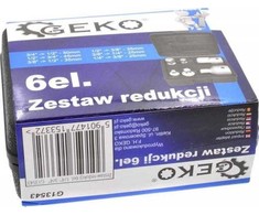 Geko Rinkinys REDUKCJI 6EL. 1/4''-3/4'' (20) G13543 GEKO