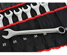 Geko satininiai kombinuoti veržliarakčiai 6-32mm 25 elementai (G11246)