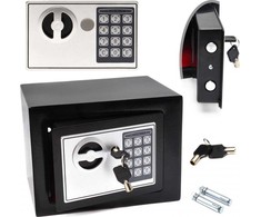 Geko Seifas su kodu ir elektronine spyna 21x17x17cm (1)