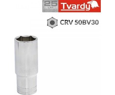 Geko Ilgas šešiakampis antgalis 1/2'' 21 mm TVARDY(10/50) T00144-21 GEKO