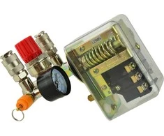 Geko slėgio jungiklis, slėgio jungiklis, reduktorius / 2 laikmačiai / 400 V (50)
