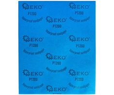 Geko Šlifavimo popierius vandeniui – lapas 230x280mm P1200 (50/1000) (5903418306243)