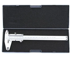 CALIPER 150mm 0.02mm PLASTIKINĖJE DĖŽĖJE /GEKO