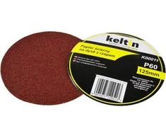 Geko Švitrinio popieriaus diskas su lipnia juosta 125 mm P60 100/2000 (K00011)