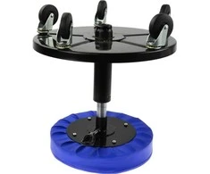 Geko Swivel dirbtuvių taburetė su lentyna (G10826)