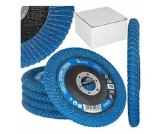 Geko ZIRCON 125 mm P80 diskas suvirinimo siūlėms ir briaunoms šlifuoti (5/100)