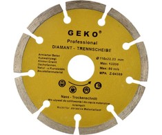Geko Tarcza diam.115mm segment.GEKO PROFI(200)