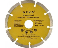 Geko Tarcza diam.230mm segment.PROFI(25)