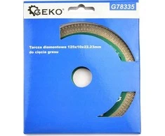 Geko Deimantinis diskas 125x10x22,23 mm, skirtas pjauti keramiką (100)