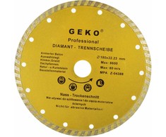 Geko tarcza diamentowa 180mm turbo (G00262)