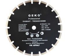 Geko tarcza diamentowa 350x25,4mm asfalt (G00279)
