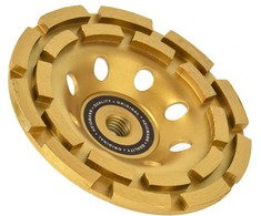 Geko tarcza diamentowa do szlifowania betonu 125mm M14 Heidmann (H00120)