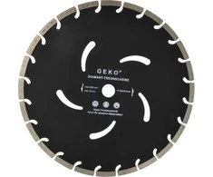 Geko deimantinis diskas juodas 350x10x25.4mm (G00297)