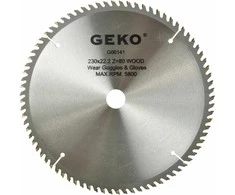 Geko Wood diskas 230x22x80T(50)