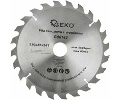 Geko Tarcza do drewna 230x32x24T(54)