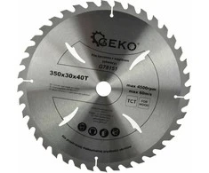 Geko medienos pjūklo diskas 350x30x40T (G78151)