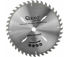Geko medinis diskas 400x30x40T skylės (G78156)