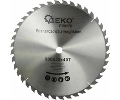 Geko DISKINIS Pjūklas 500x32mm 40 DANTŲ BE WIDIA