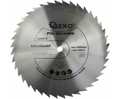 Geko medinis diskas 600x32x40T (G00075)