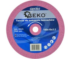 Geko tarcza do ostrzenia łańcuchów 100x10x3.2 (G81202)