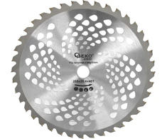 Geko Tarcza su widią do podkaszarki spalinowej 255x25,4mmx40T (50)
