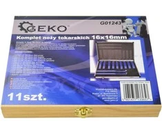 Geko Tekinimo įrankių komplektas 11 vnt 16x16mm