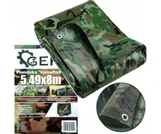 Geko tentas "camouflage-camo" tentas 5.49x8m 100gsm