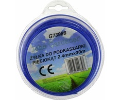 John Gardener Geko Valas do podkaszarki sześciokąt 2,4mmx30m(80)
