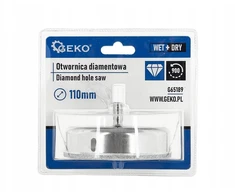 Geko Deimantinis vainikinis grąžtas GEKO 110 mm keramikai, gresui, akmeniui