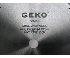 Geko Wood Shield 400 x 32 60 dantų su regėjimu (G00161)