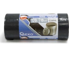 Geko Worki na śmieci 120L (rolka 10vnt) - juoda (18)