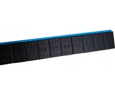 Geko XTREME padengti juodi 12x5g lipni svareliai – 100 juostelių rinkinys (6kg) (4) (Pažeista pakuotė)
