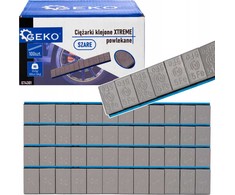 Geko XTREME padengti pilki 12x5g lipni svareliai – 100 juostelių rinkinys (6kg) (4)