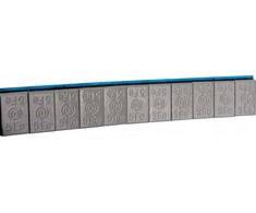 Geko XTREME padengti pilki 12x5g lipni svareliai – 100 juostelių rinkinys (6kg) (4)