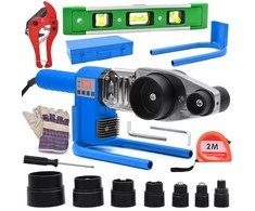 Geko Lituoklis plastikiniams vamzdžiams 16-63 mm LCD 1,5 kW