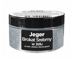 GEL JEGER GLITTER Sidabrinis 100ML