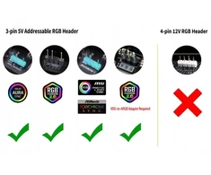 Gelid Solutions „Gelid Astra“ prailginimo kabelis EPS12V 8 kontaktų ARGB 3 kontaktų 5V (CA-RGB-8P-01)