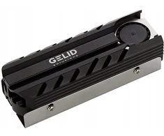 Gelid Solutions „Gelid IceCap Pro M.2 Juodas“ – juodas radiatorius su terminiais įdėklais diskams (HS-M2-SSD-22)