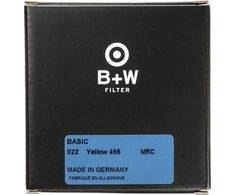 Filtras B+W geltonas filtras Basic 022 geltonas MRC 1102634 39 mm