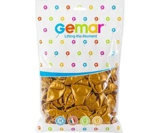 GoDan Gemar metaliniai balionai Gold, GM110, 30 cm, 100 vnt.