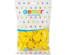 Gemar Pastel Balloons Geltona, G110, 30 cm, 100 vnt.