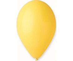 Gemar Pastel Balloons Geltona, G110, 30 cm, 100 vnt.