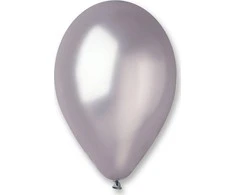 Gemar Metaliniai balionai Sidabras, GM120, 33 cm, 50 vnt.