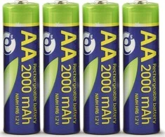 Gembird akumuliatorius AA/R6 2000mAh 4 vnt.