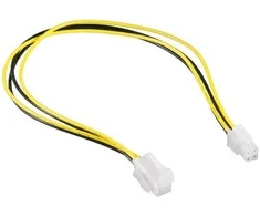 GEMBIRD CC-PSU-7 ATX 4 kontaktų vidinio maitinimo šaltinio prailginimo kabelis, 0,3 m