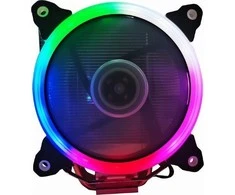 GEMBIRD CPU aušinimo ventiliatorius Huracan ARGB X130 12cm 150 W daugiaspalvis LED 4 kontaktų