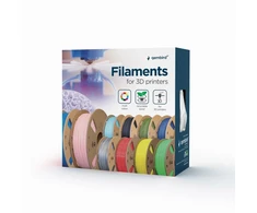 Gembird Filament ASA, balta, 1,75 mm, 1kg